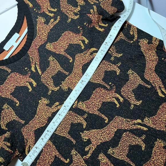 Corey Lynn Calter knitted shift dress size large 8/10 - Picture 5 of 6